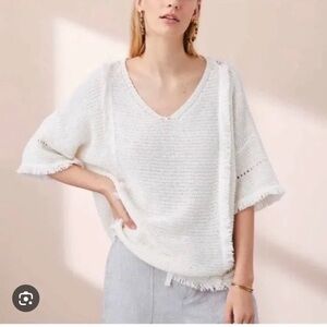 Lou & Grey Short Sleeve Sweater